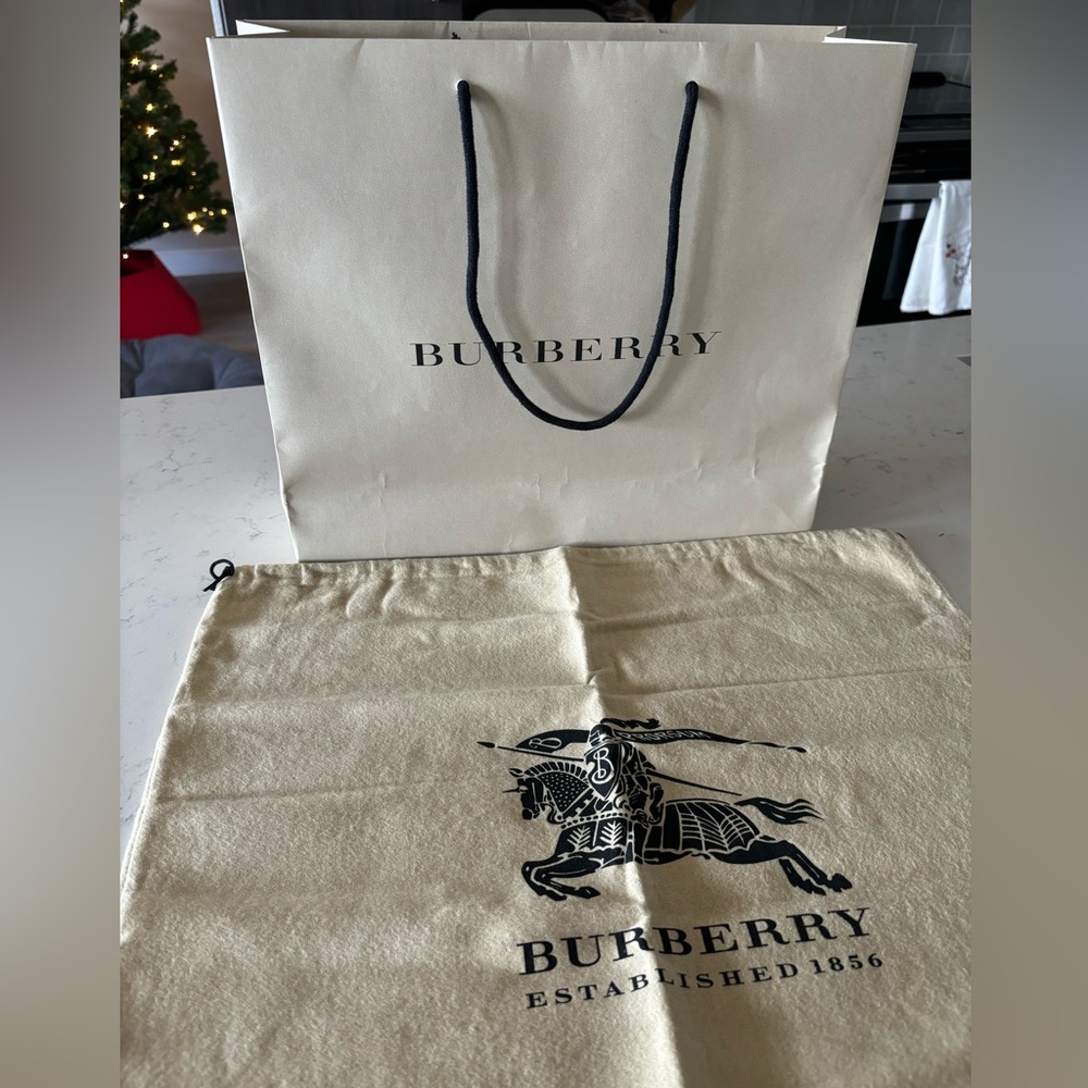 Burberry bag and dustbag
